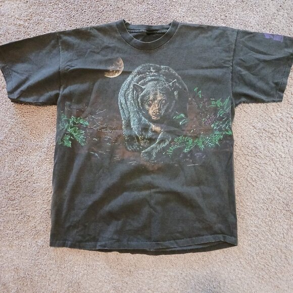 Habitat - moon night bear wrap around shirt xl - Picture 1 of 2